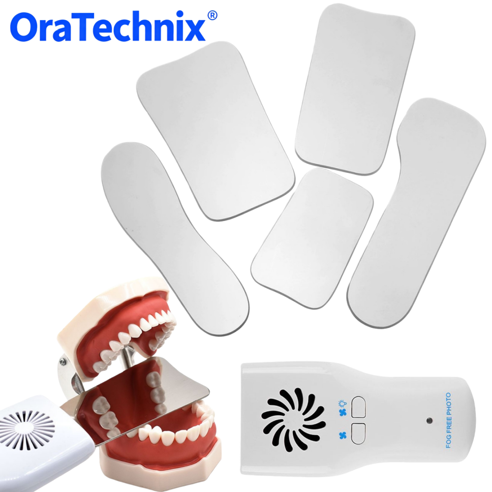 Photography Lighting Set - Set di Specchietti Dentali Antiappannamento con