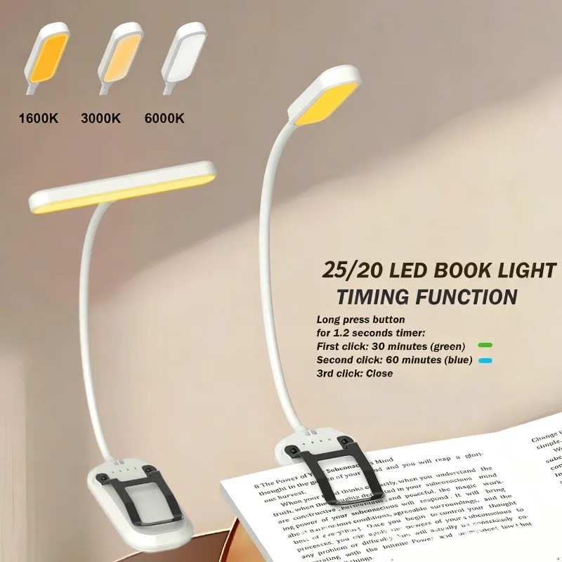 Photography Lighting Book - Luce da Lettura a 20/25 LED