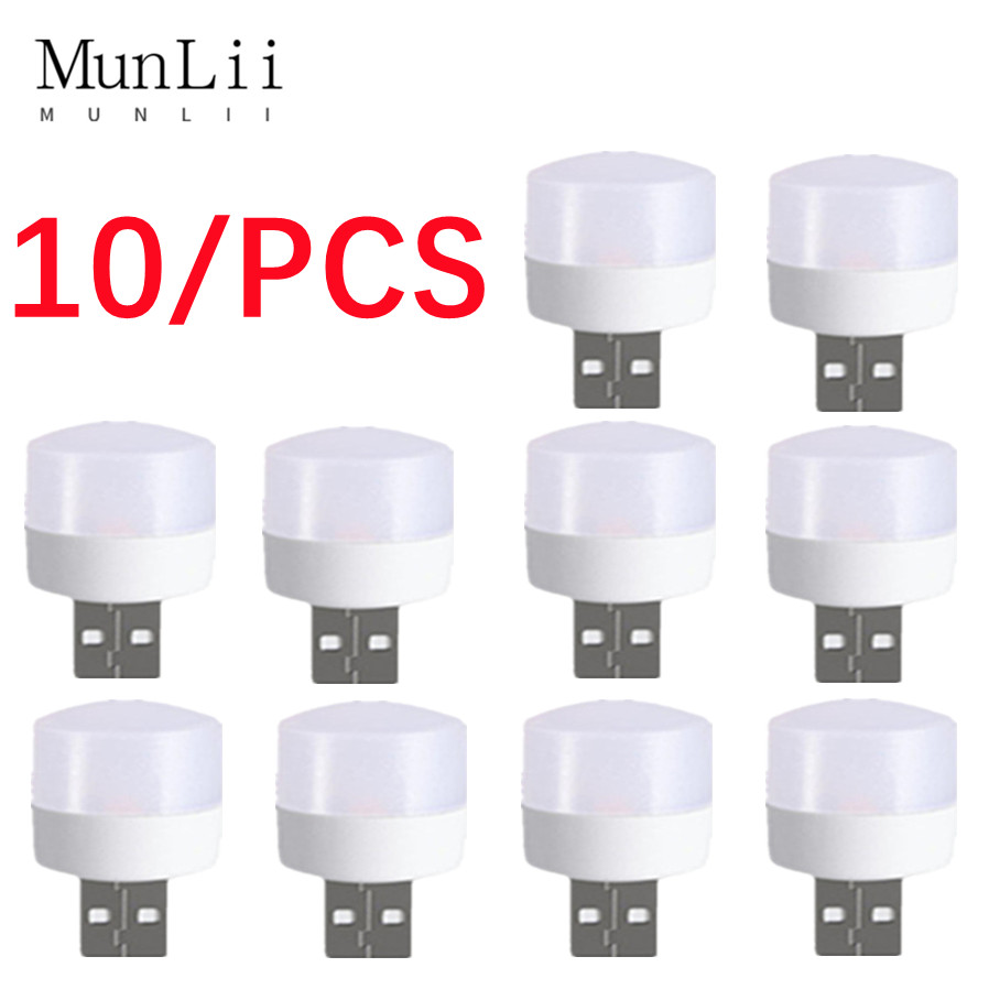 Photography Lighting Book - 10 pezzi RGB USB LED luce