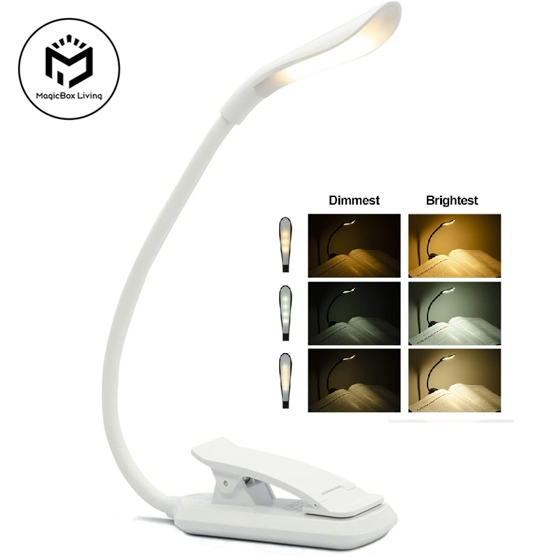Photography Lighting Book - Lampada da libro ricaricabile USB con