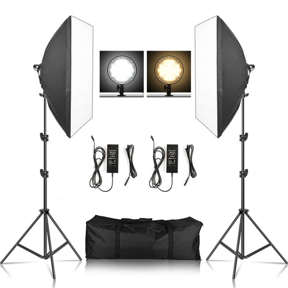 Photography Lighting Set - Softbox Light Kit fotografico Foto 2M