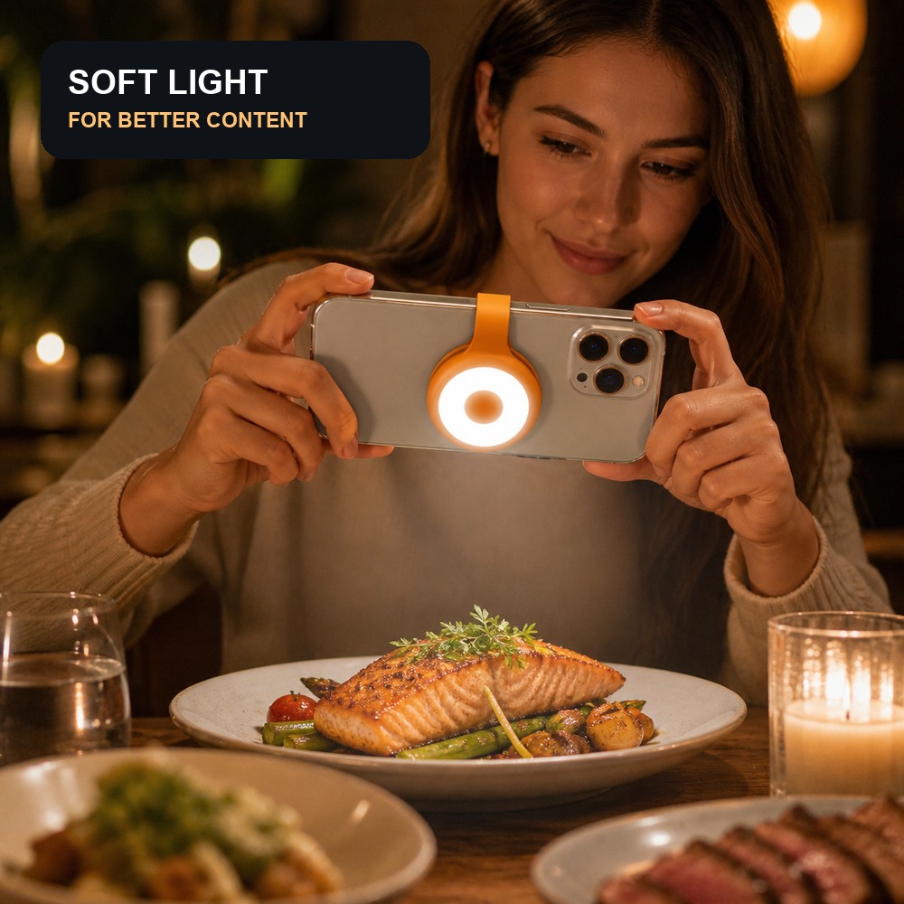 Luce LED Portatile per Selfie  - Photography Lighting Set recensione e prezzo