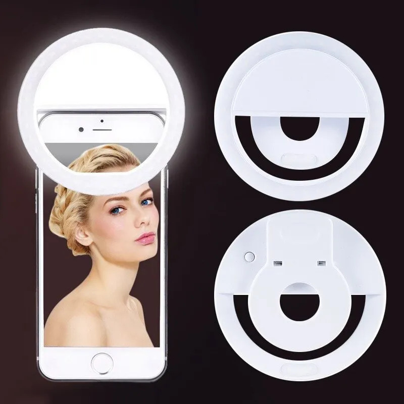Luce ad anello per Selfie a LE - Photography Lighting Spotlight recensione e prezzo