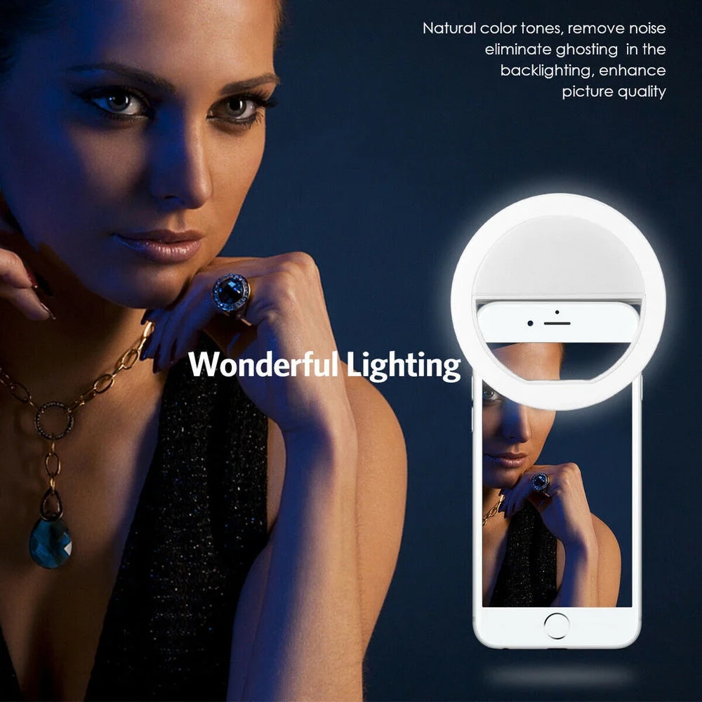 Luce ad anello per Selfie a LE - Photography Lighting Spotlight recensione e prezzo