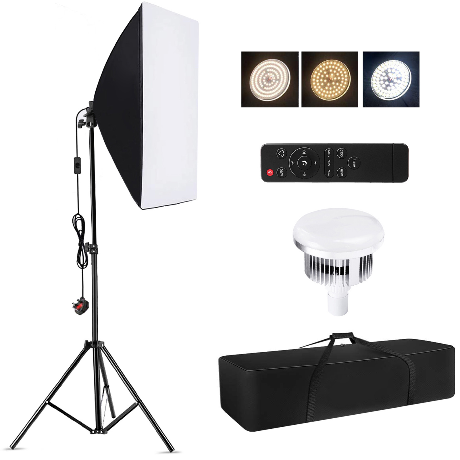 Kit di illuminazione per studi - Photography Lighting Set recensione e prezzo