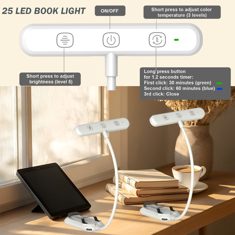 Luce da Lettura a 20/25 LED co - Photography Lighting Book recensione e prezzo