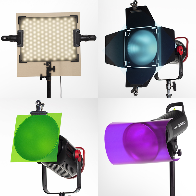 Filtro colore per luce da stud - Photography Lighting Set recensione e prezzo