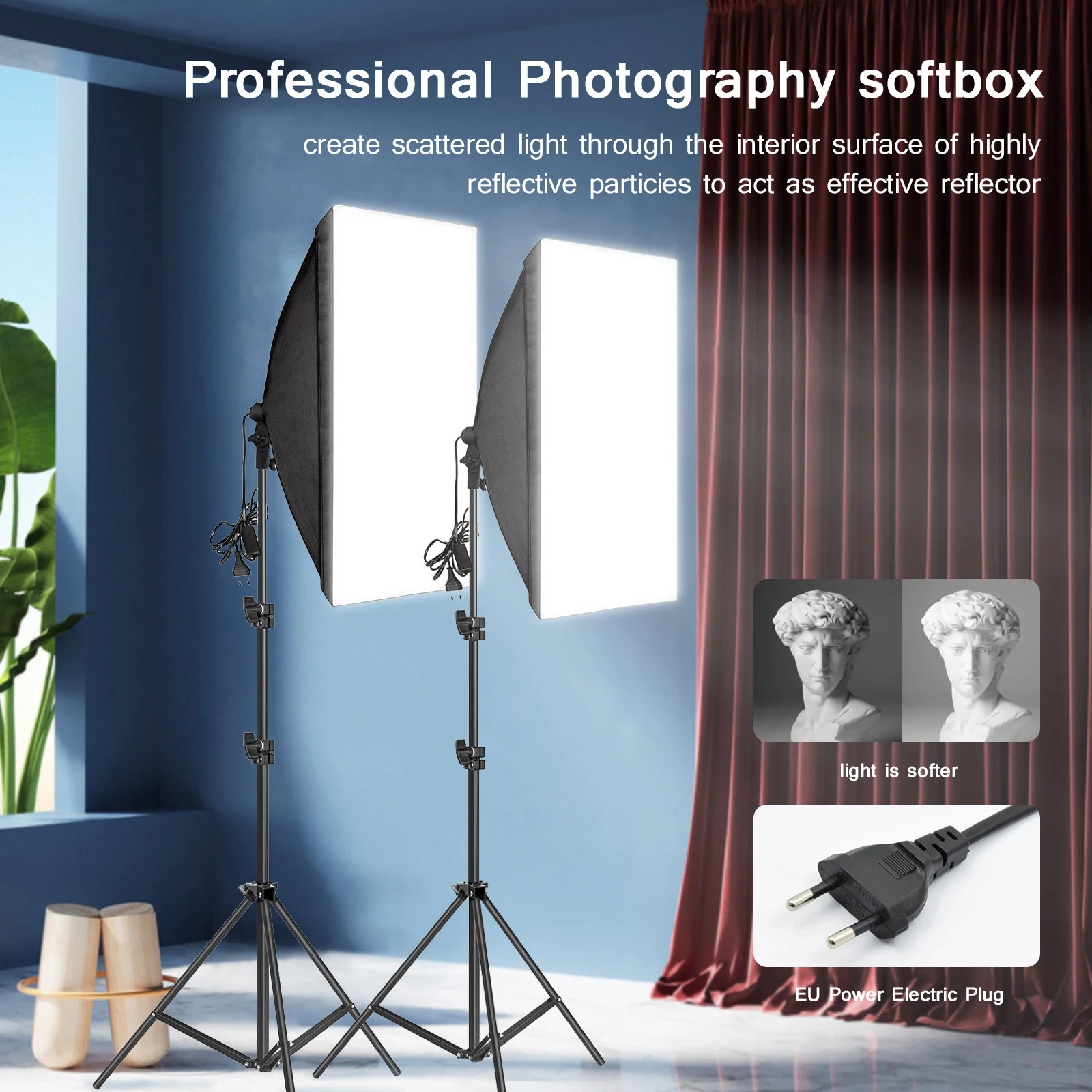 Softbox per fotografia profess - Photography Lighting Set recensione e prezzo