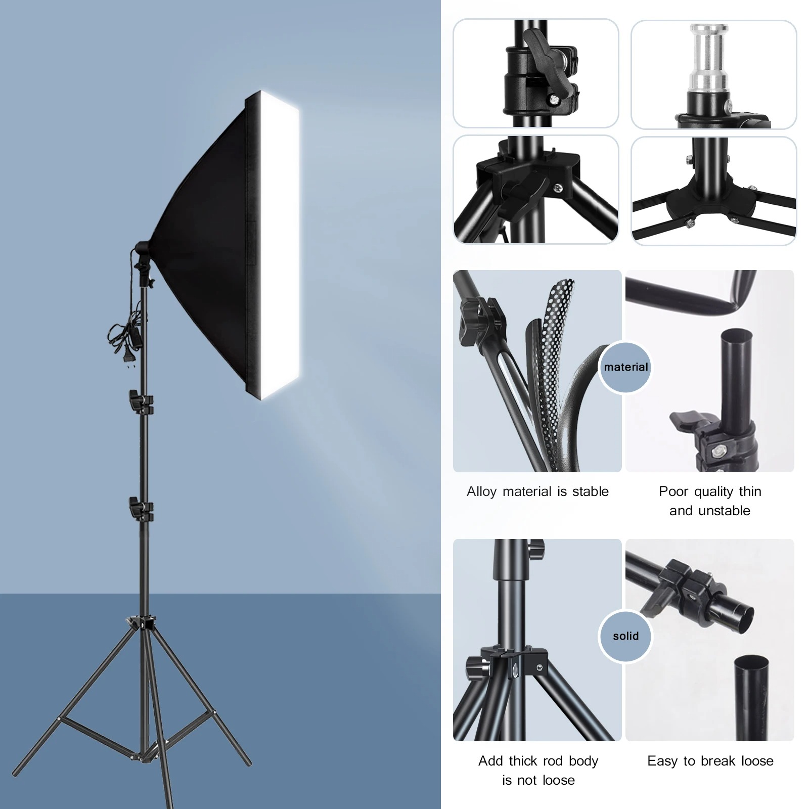 Softbox per fotografia profess - Photography Lighting Set recensione e prezzo