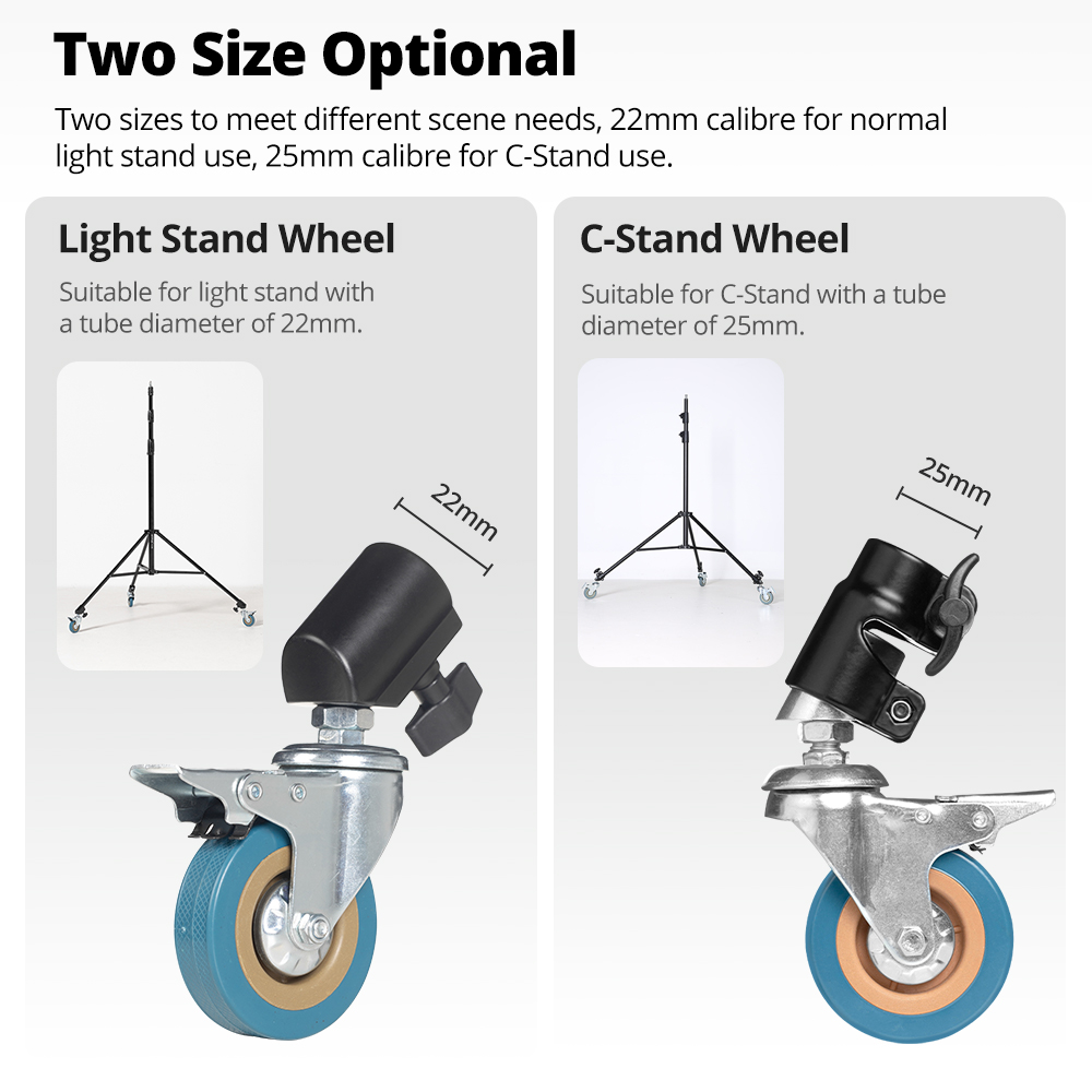 AMBITFUL Set di ruote in metal - Photography Lighting Set recensione e prezzo