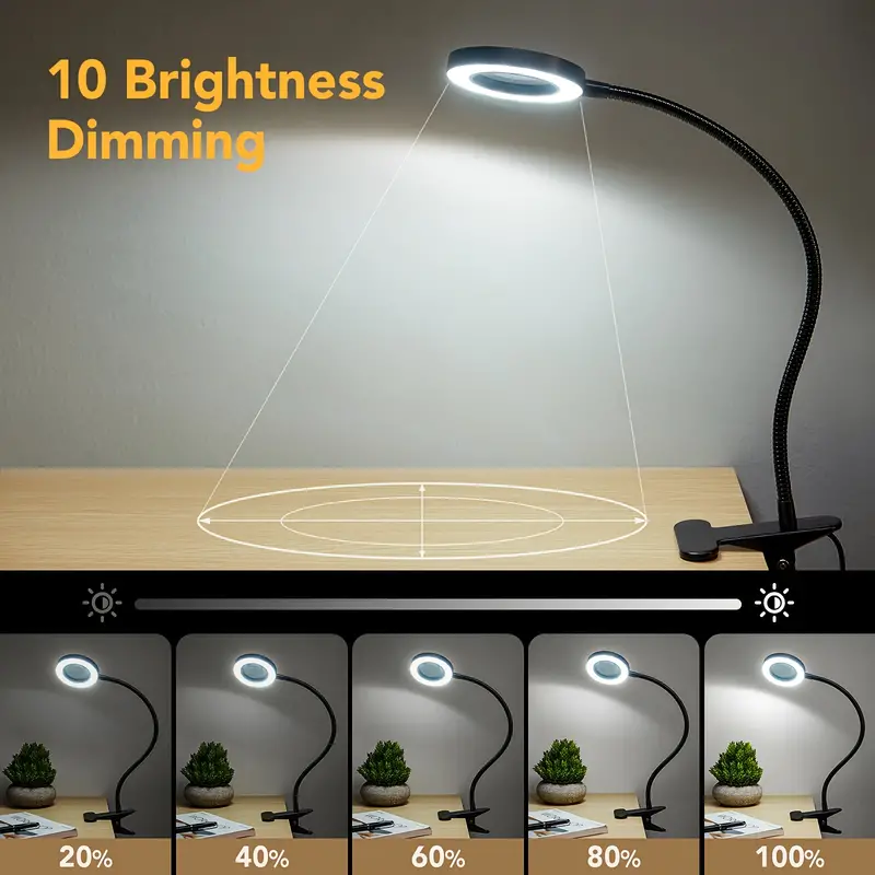 Lampada da scrivania con clip  - Photography Lighting Book recensione e prezzo