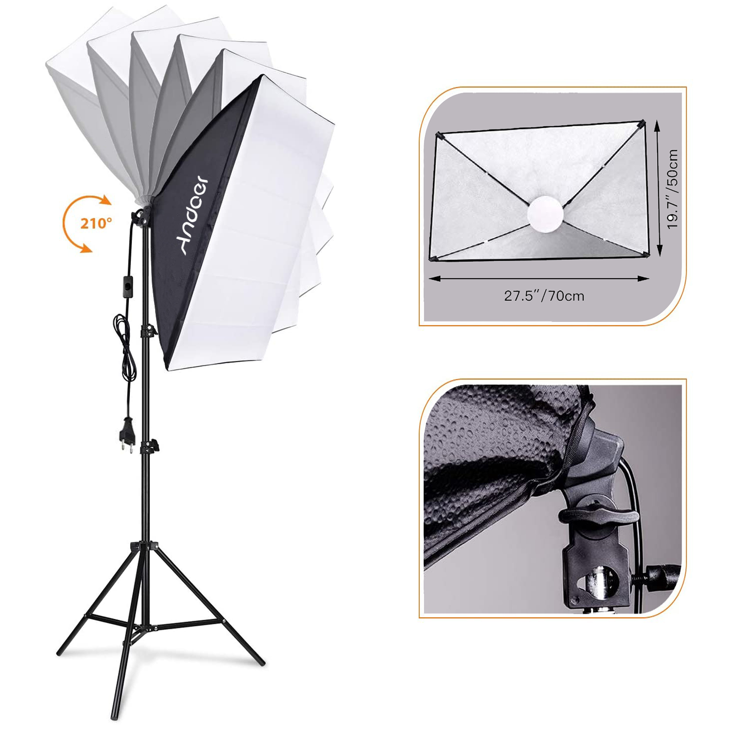 Set di Illuminazione Softbox A - Photography Lighting Set recensione e prezzo